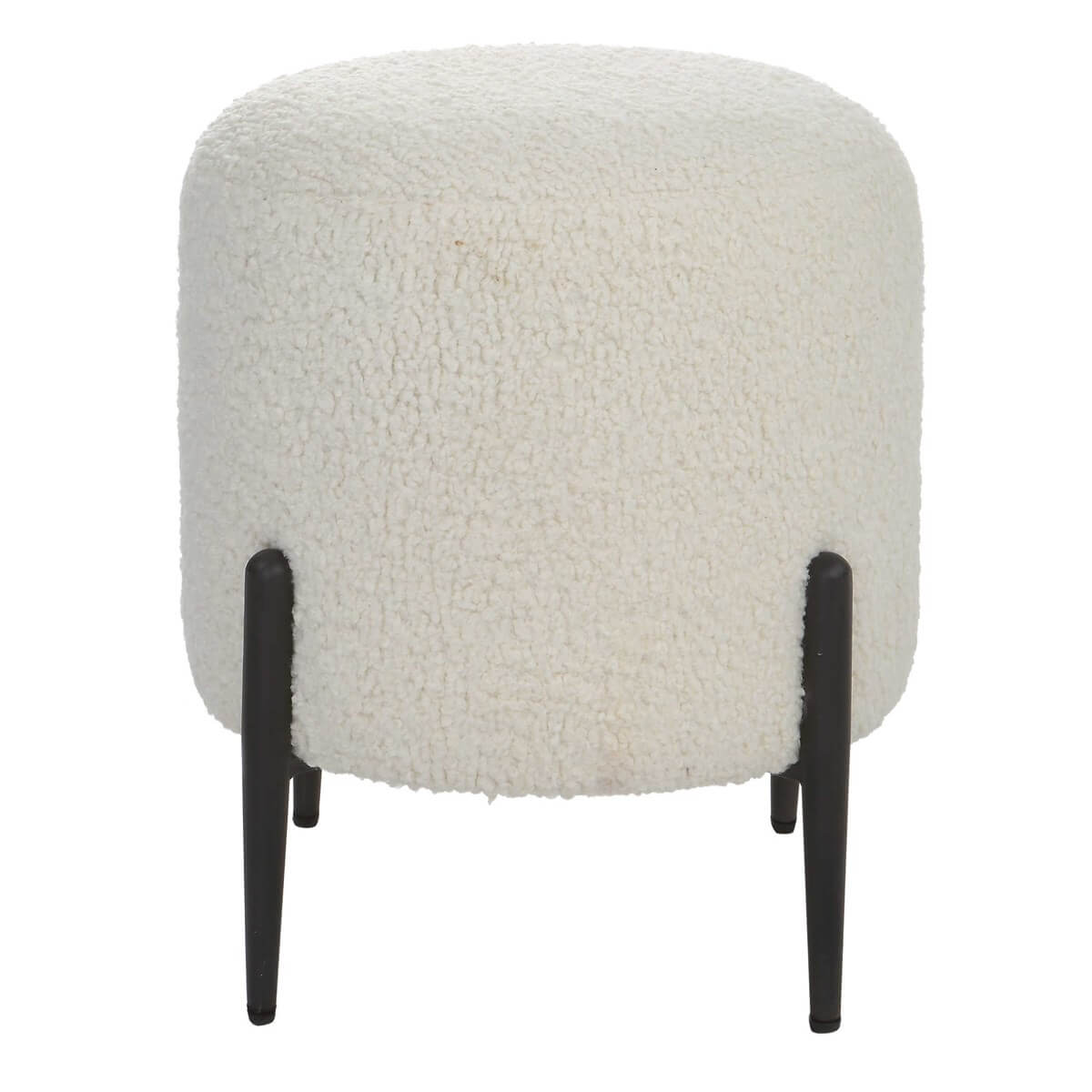 UTTERMOST ARLES OTTOMAN  WHITE  23715