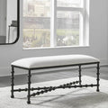 UTTERMOST IRON DROPS BENCH 23756