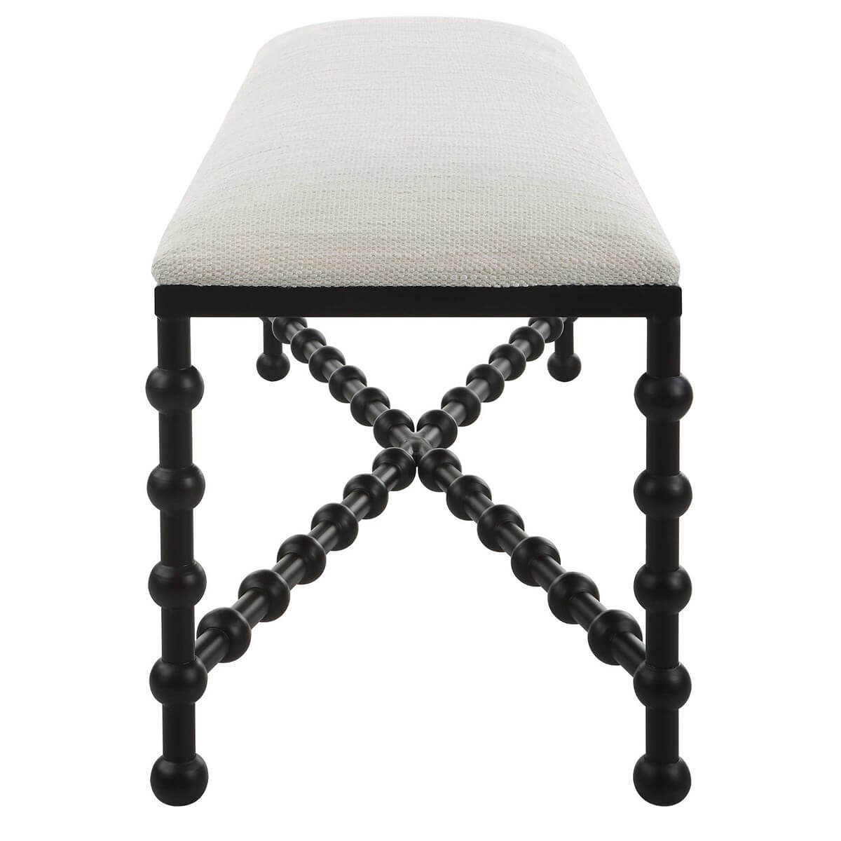 UTTERMOST IRON DROPS BENCH 23756