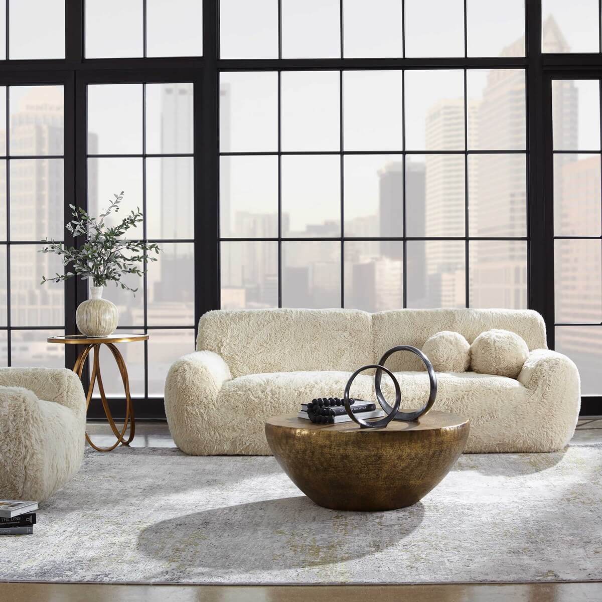 UTTERMOST ABIDE SOFA 23779