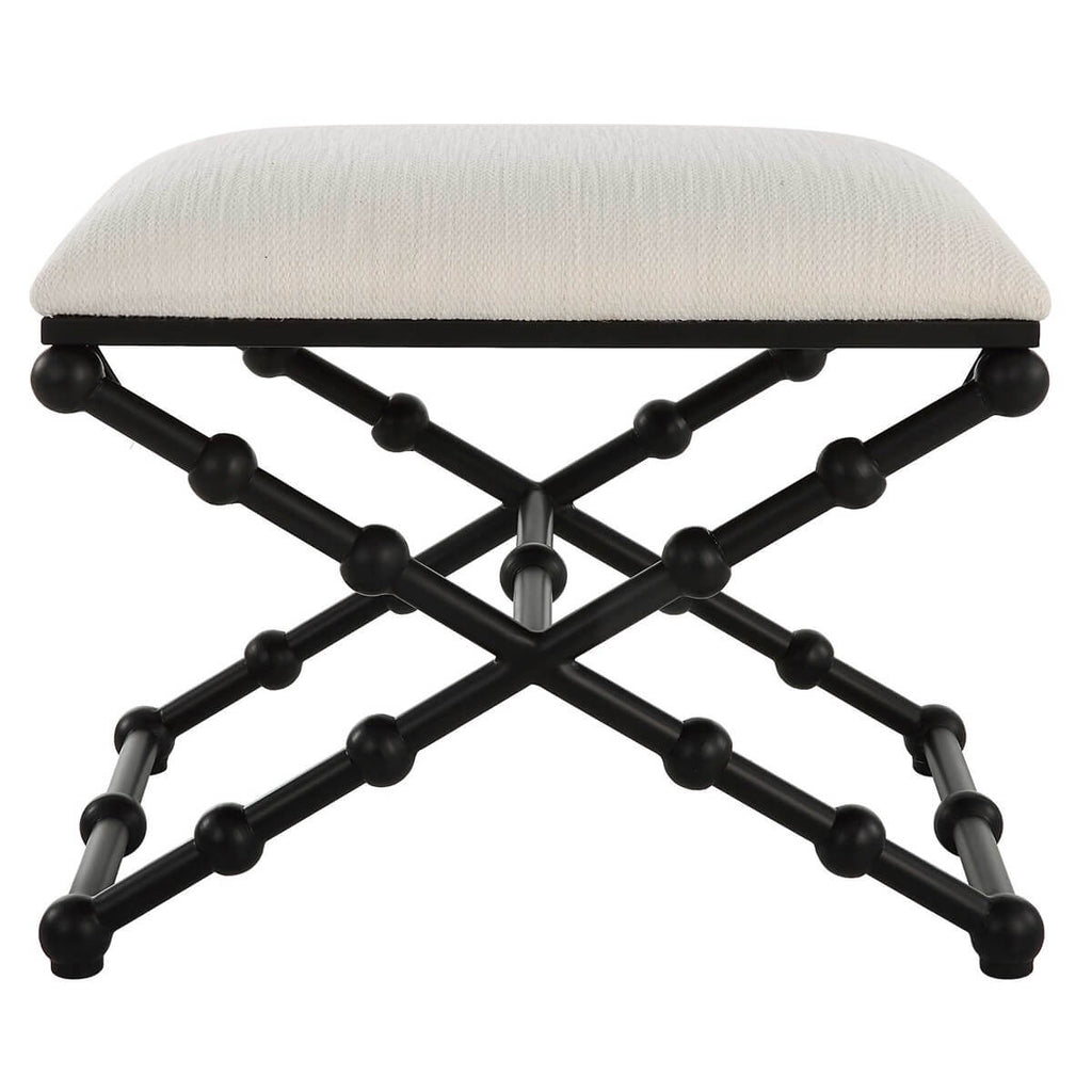 UTTERMOST IRON DROPS SMALL BENCH 23782