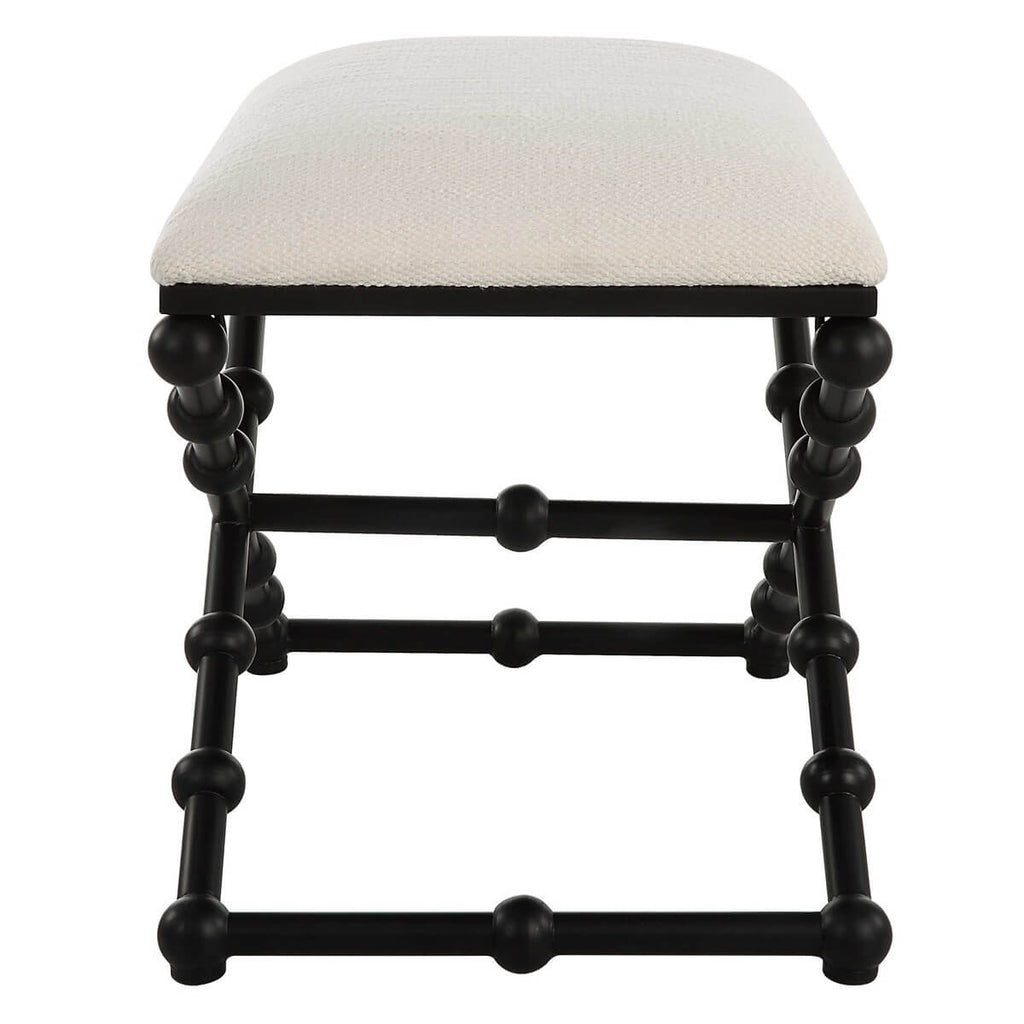 UTTERMOST IRON DROPS SMALL BENCH 23782