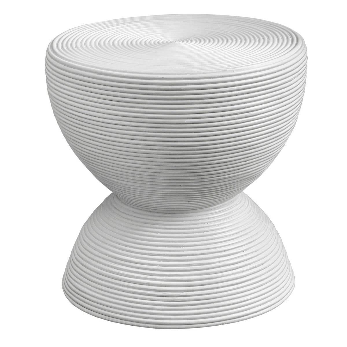 UTTERMOST BONGO SIDE TABLE WHITE 23801