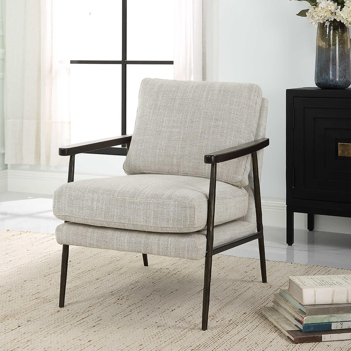 UTTERMOST SEBASTIAN ACCENT CHAIR 23828