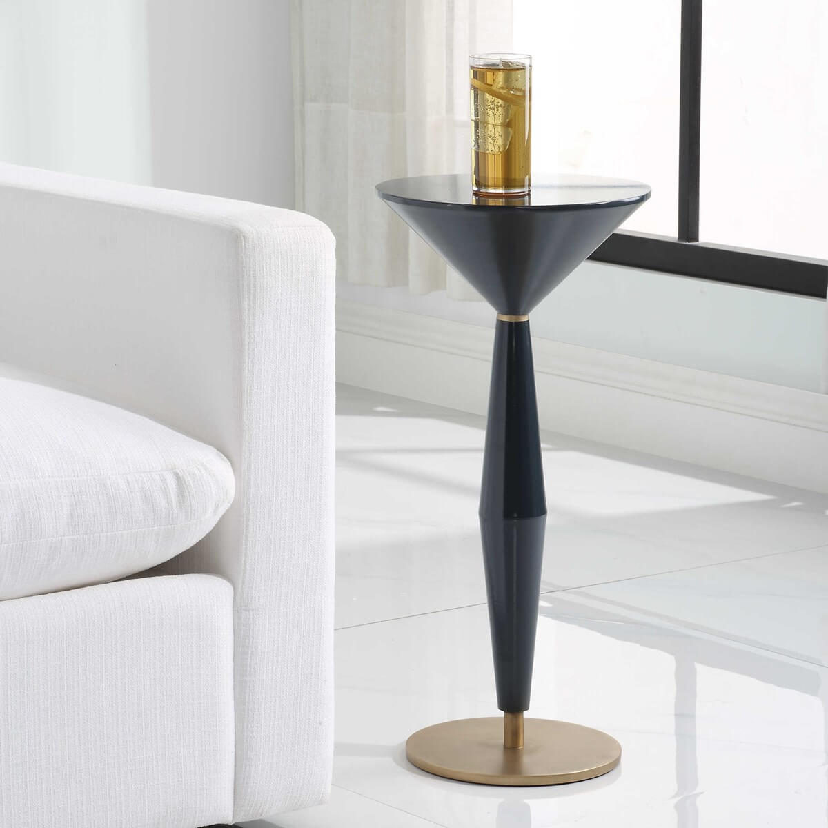 UTTERMOST LUSTER ACCENT TABLE 24007