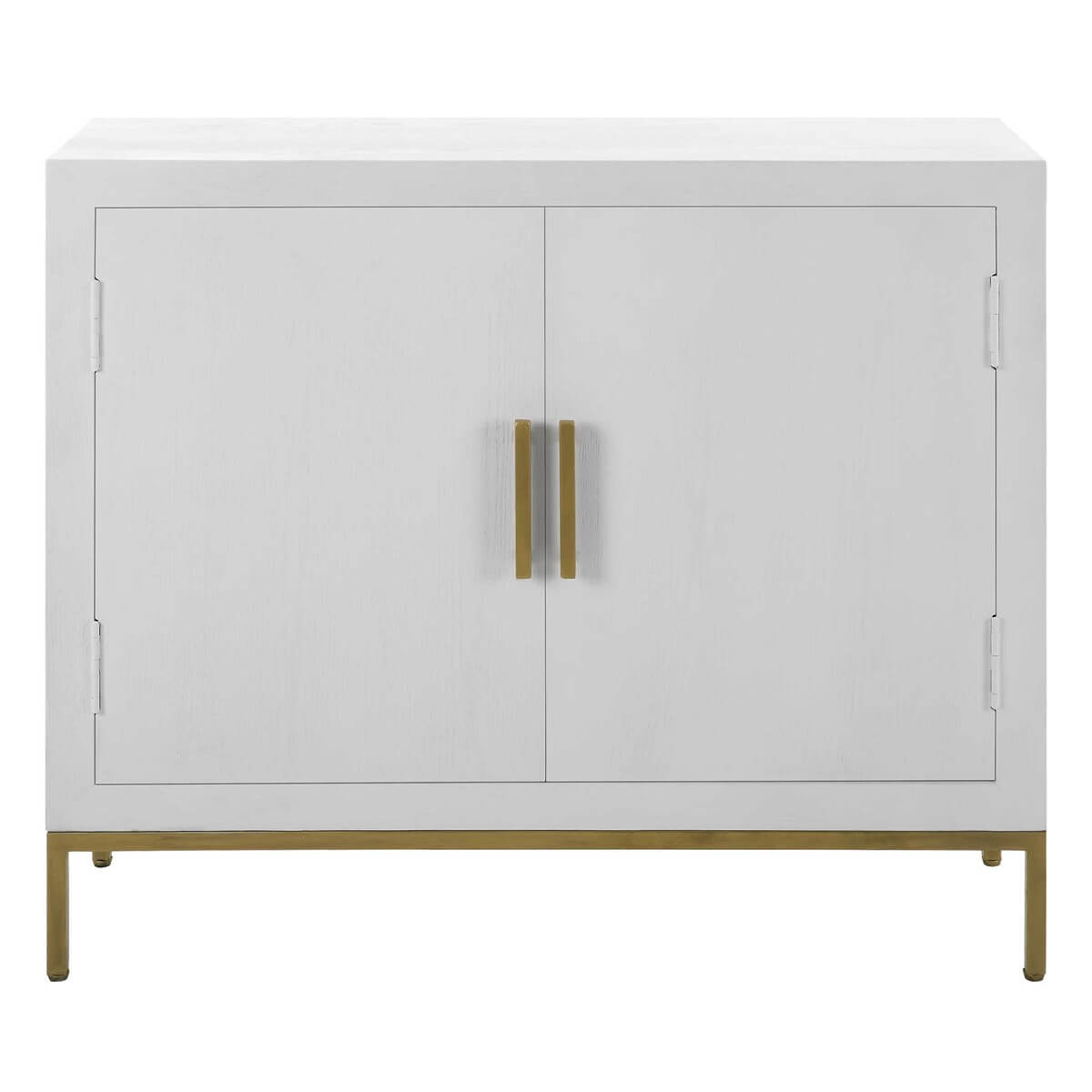 UTTERMOST  FRONT RANGE 2 DOOR CABINET WHITE 24013