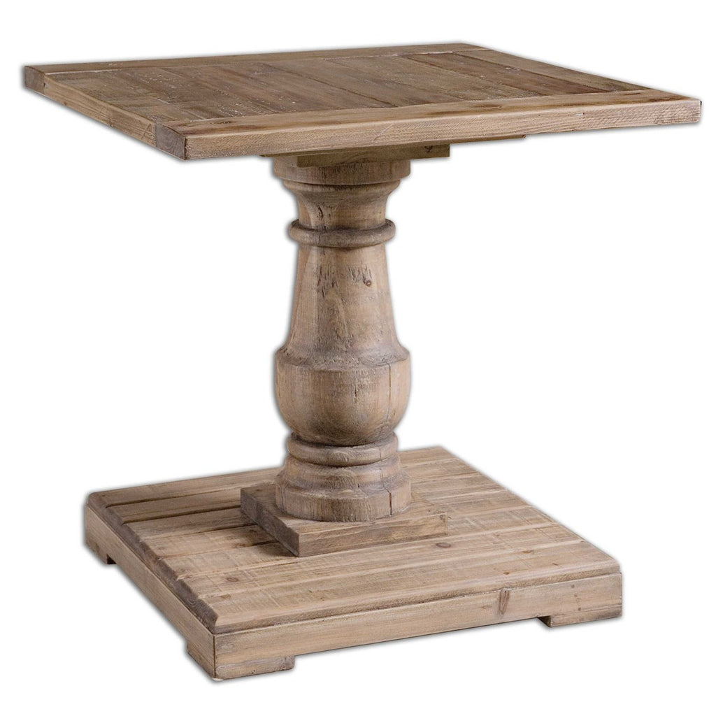 Uttermost Stratford Pedestal End Table 24252