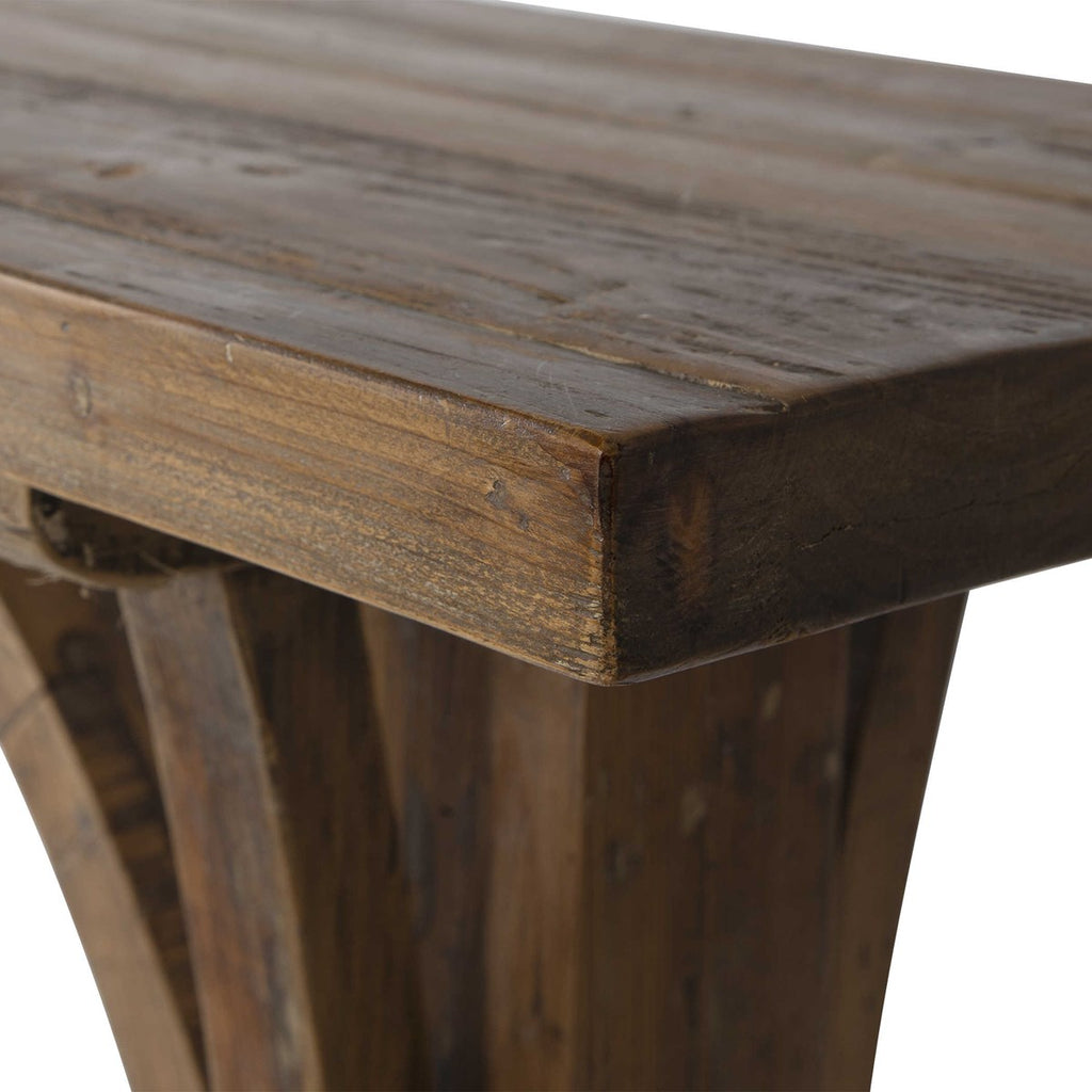 Uttermost Genessis Reclaimed Wood Console Table 24302