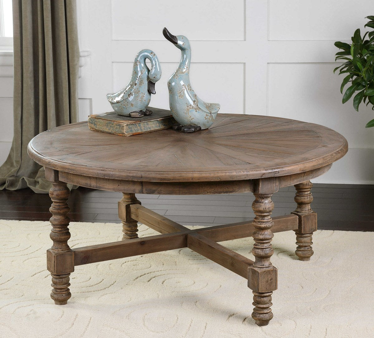Uttermost Samuelle Wooden Coffee Table 24345
