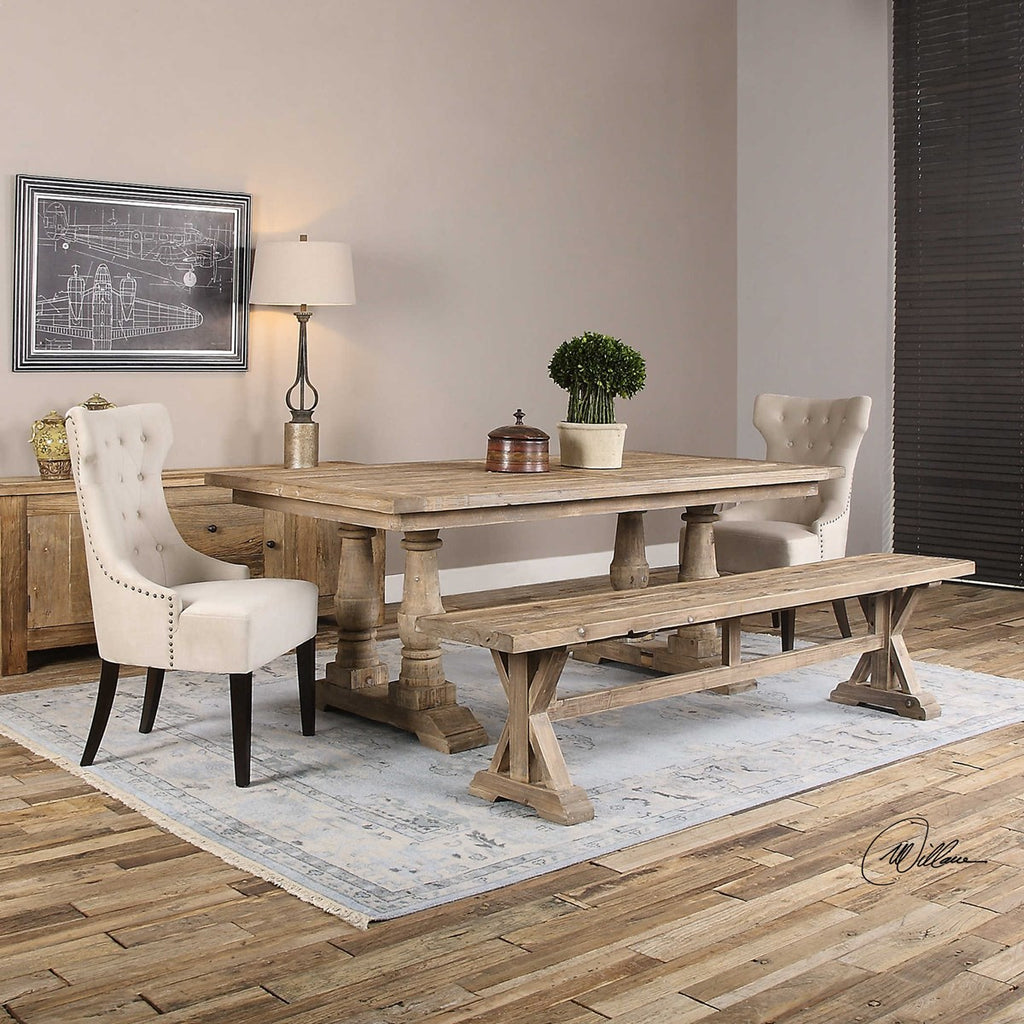 Uttermost  Stratford Salvaged Wood Dining Table 24557