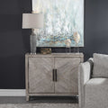 Uttermost Adalind White Washed Accent Cabinet 24873
