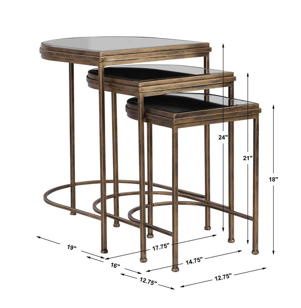 Uttermost India Nesting Tables Set/3 24908