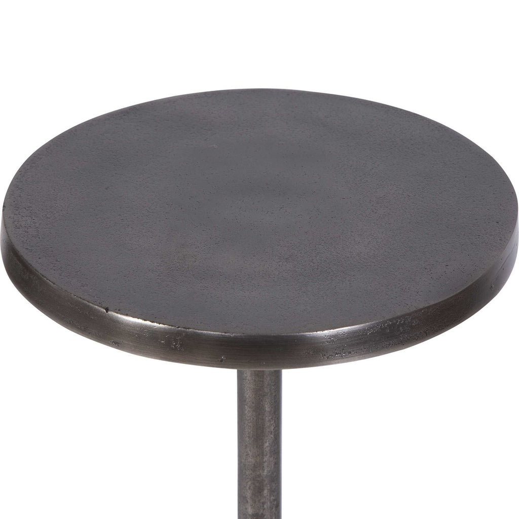 Uttermost Sanaga Drink Table Nickel 25062