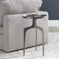 Uttermost Kenna Nickel Accent Table 25082