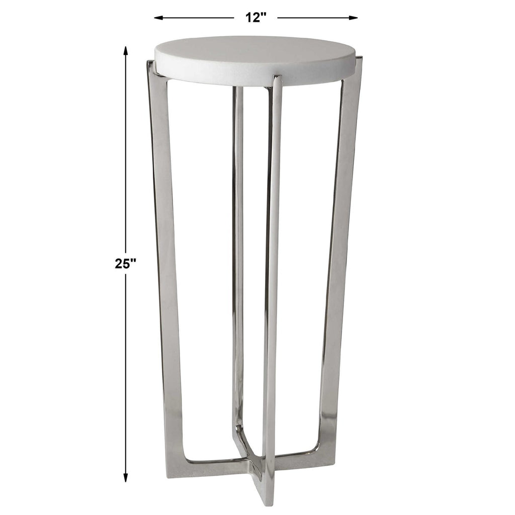 Uttermost Waldorf Marble Drink Table 25099