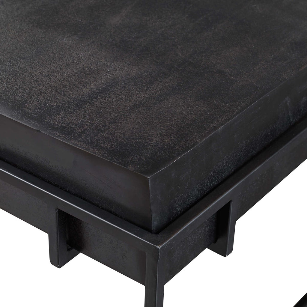 Uttermost Telone Modern Black Coffee Table 25111