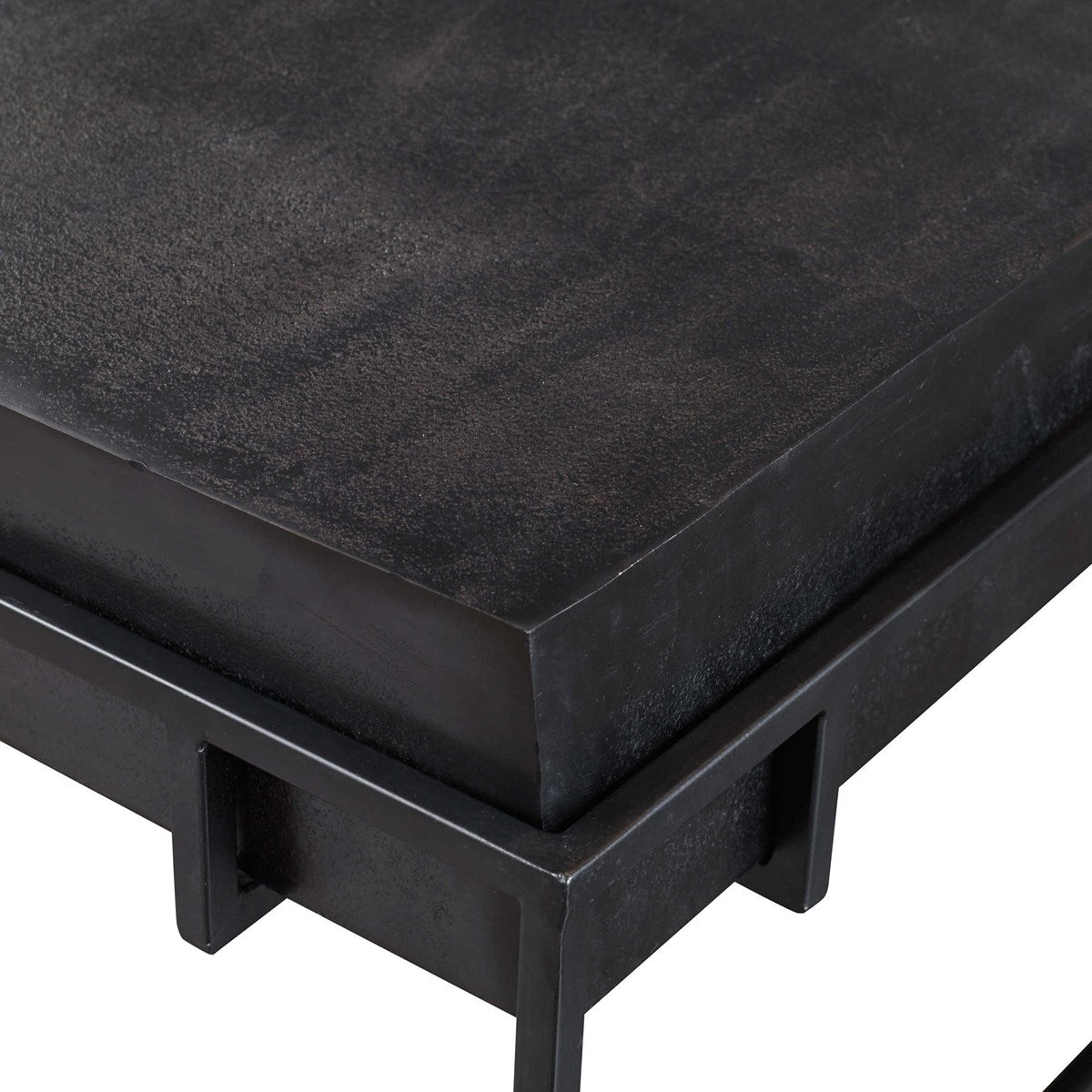 Uttermost Telone Modern Black Coffee Table 25111