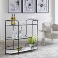 UTTERMOST TROLLEY BAR CONSOLE 25174