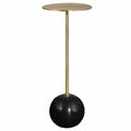 UTTERMOST GIMLET DRINK TABLE BLACK 25181