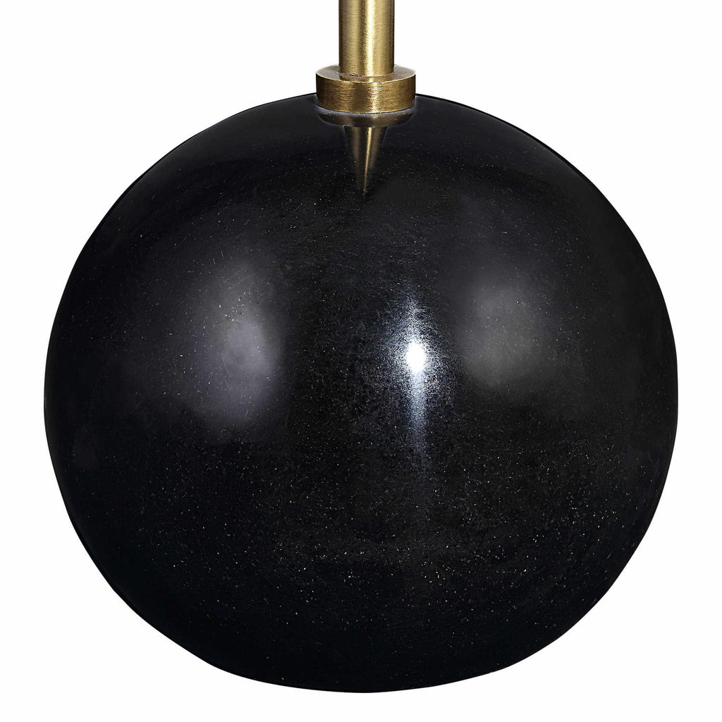 UTTERMOST GIMLET DRINK TABLE BLACK 25181