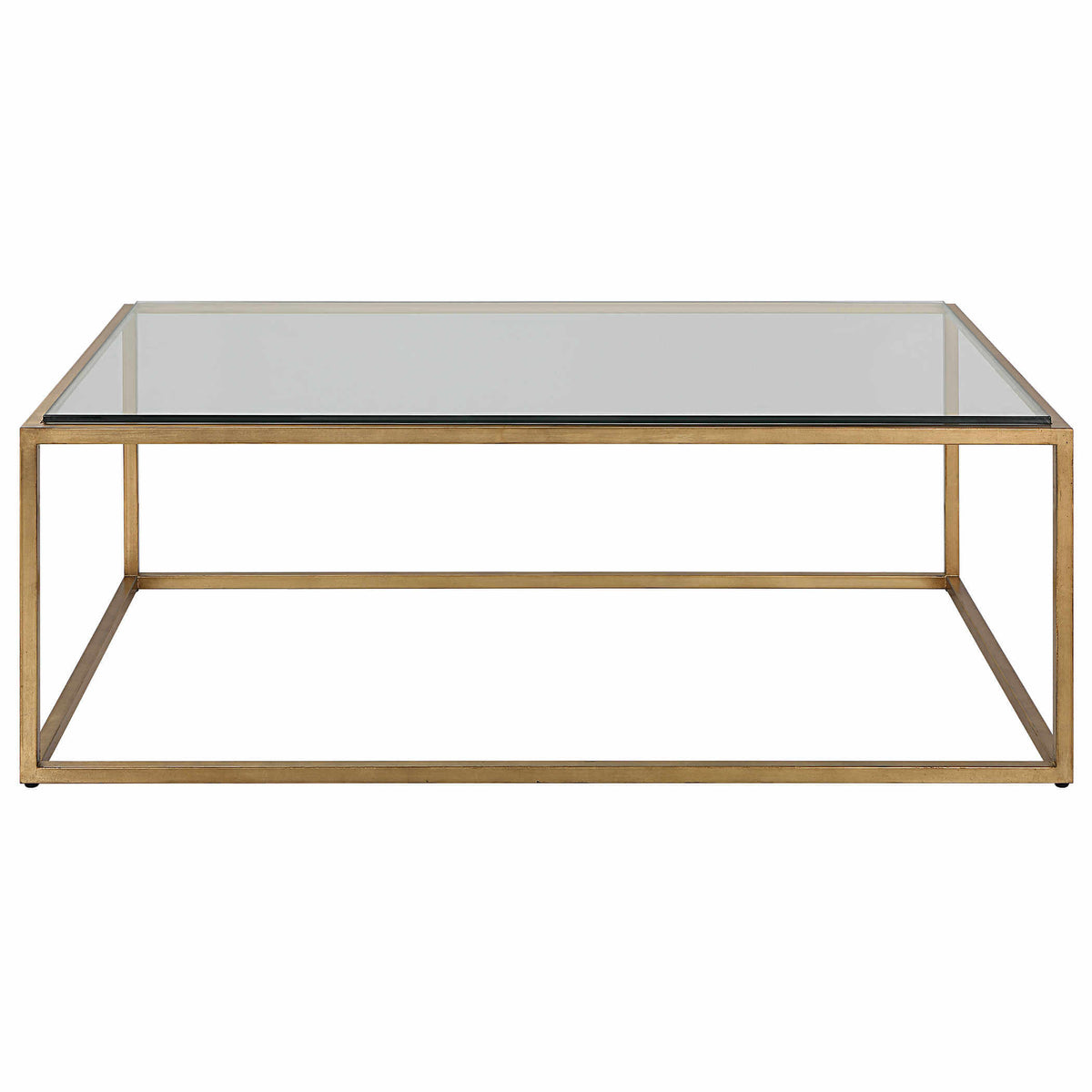 UTTERMOST BRAVURA COFFEE TABLE GOLD 25195