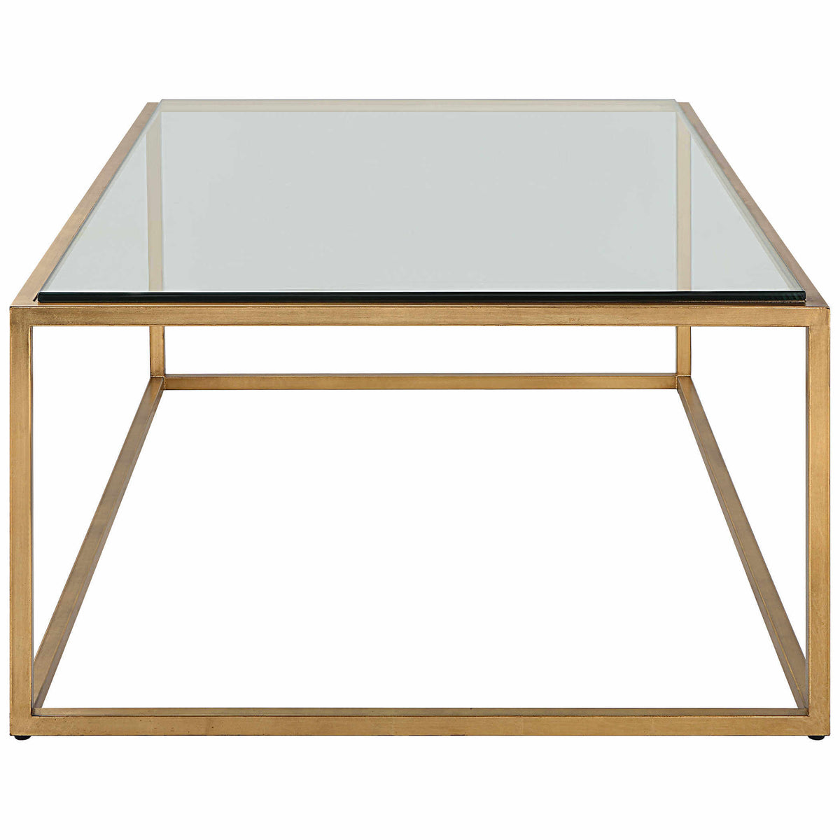 UTTERMOST BRAVURA COFFEE TABLE GOLD 25195
