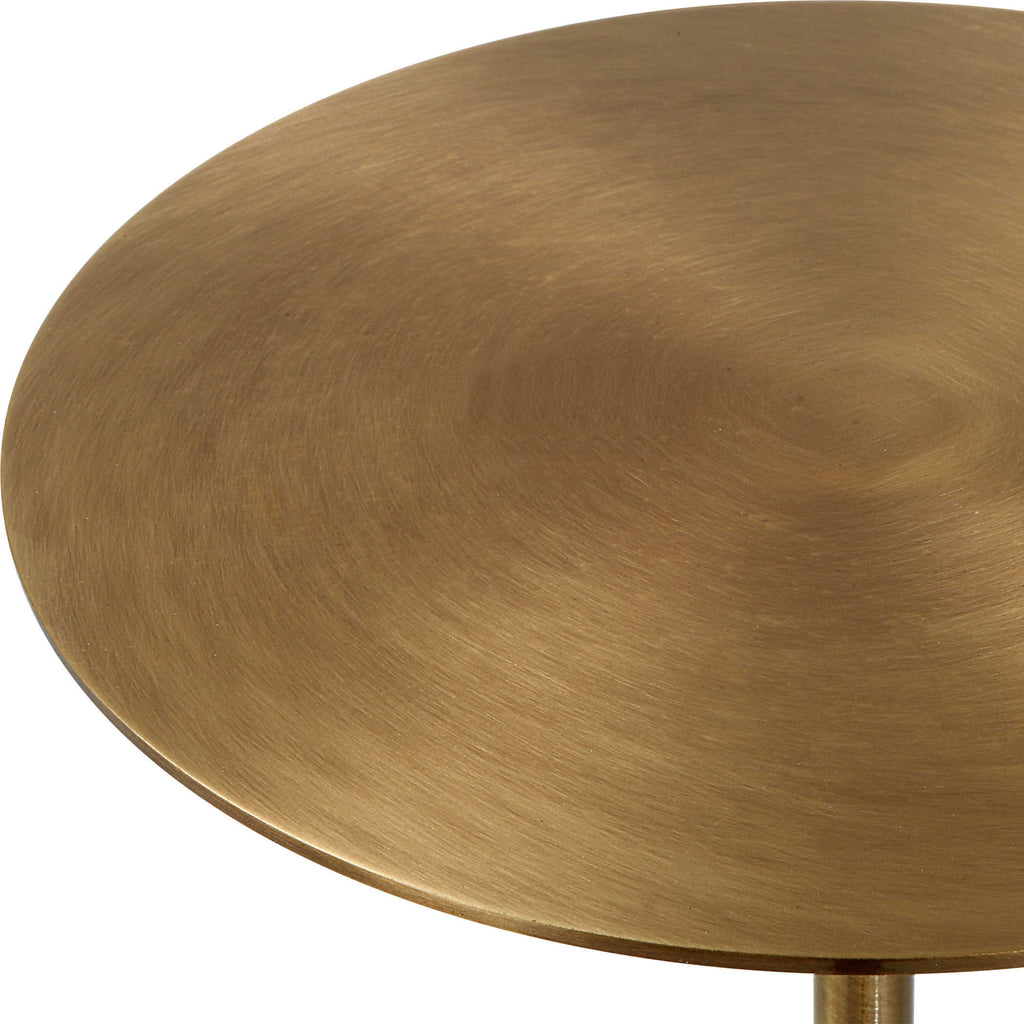 UTTERMOST GIMLET DRINK TABLE BLACK 25181