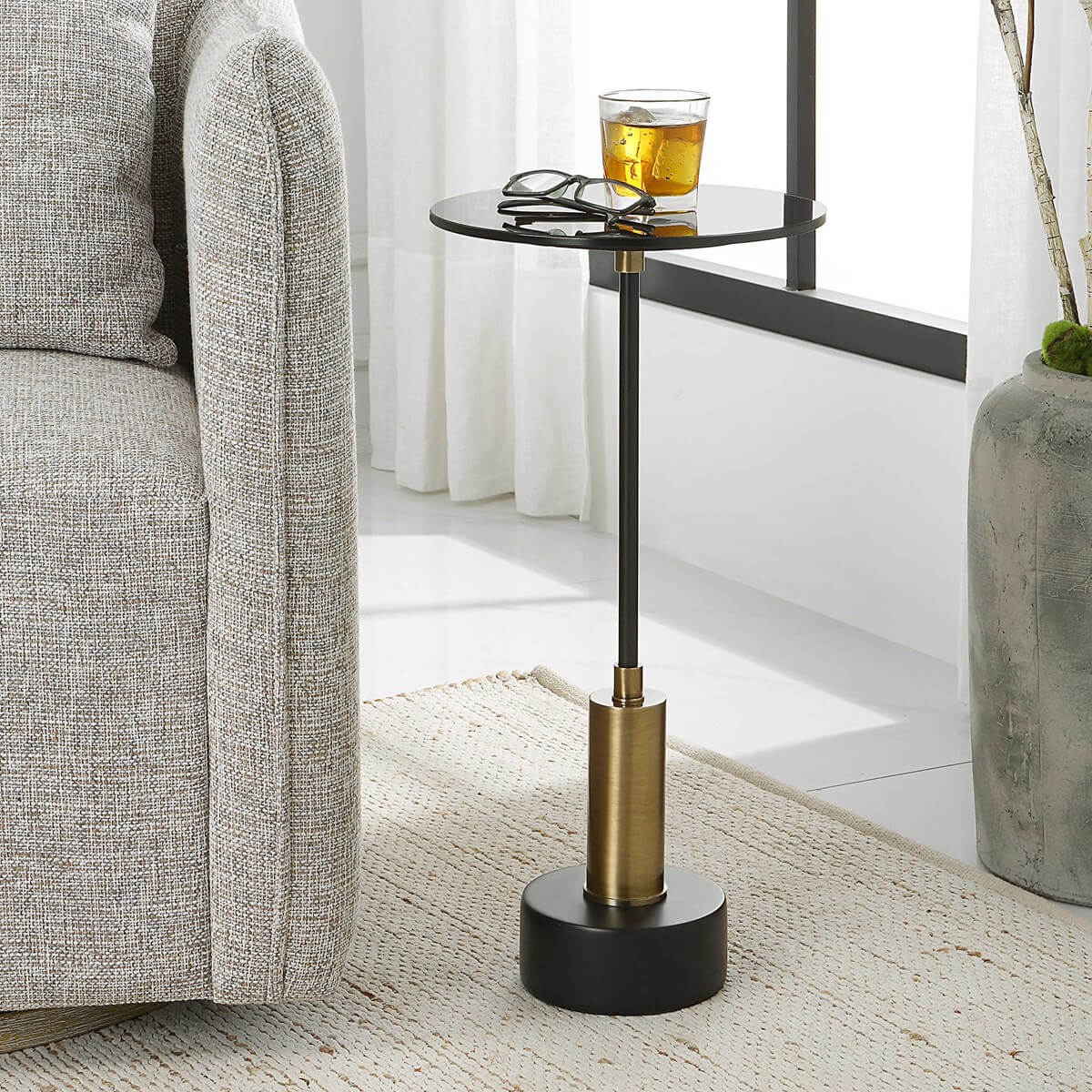 UTTERMOST SPECTOR ACCENT TABLE 25242