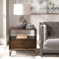 Uttermost Bexley Walnut Side Table 25318