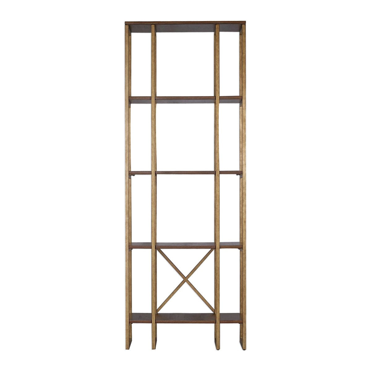 Uttermost Karishma Antique Gold Etagere 25347