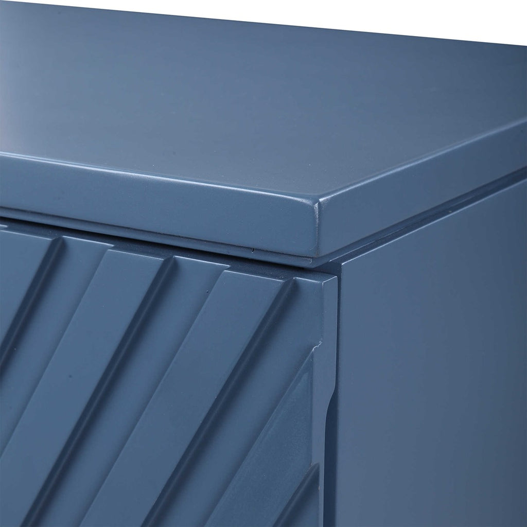 Uttermost Colby Blue Drawer Chest 25383
