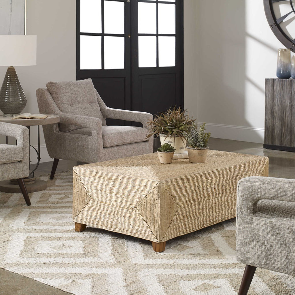 Uttermost Rora Woven Coffee Table 25465