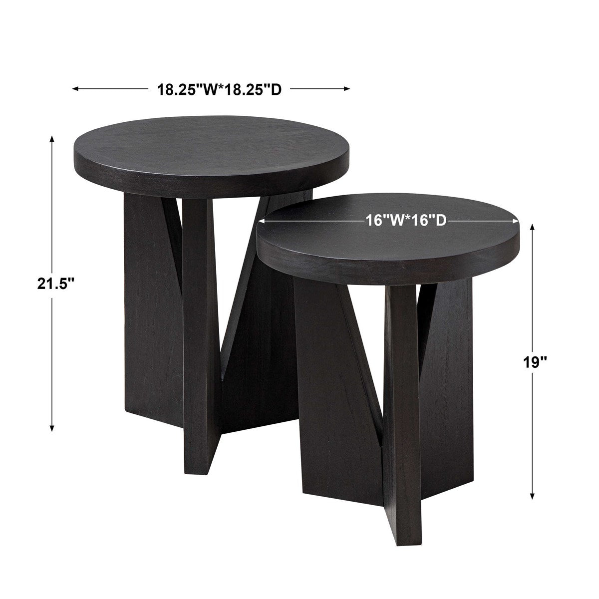 Uttermost Nadette Nesting Tables S/2 25467