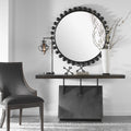 Uttermost Vessel Industrial Console Table 25482