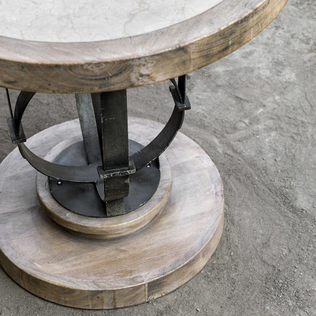 Uttermost Sydney Light Oak Side Table 25841