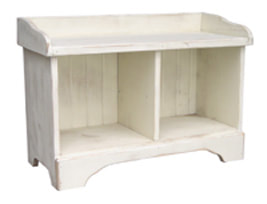 Sprinwater 262  Rustic Two Cube Cubby Bench