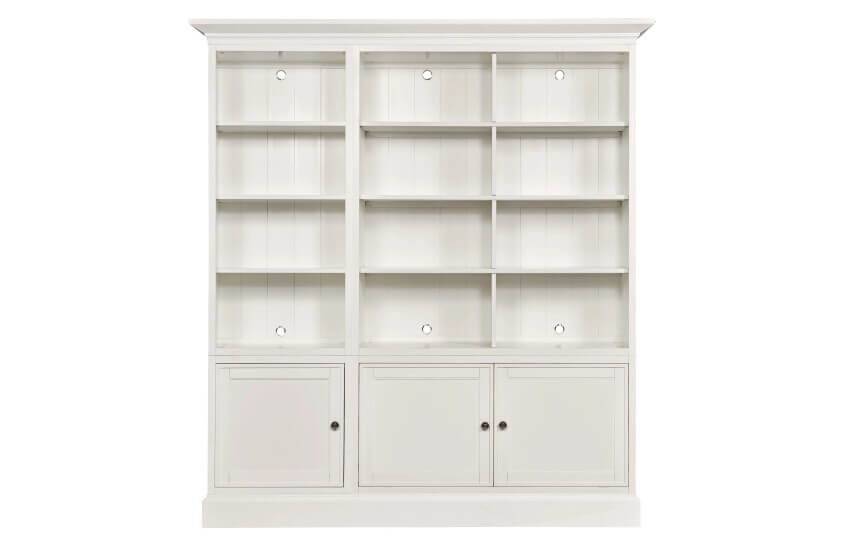HAMMARY STRUCTURES TRIPLE DOOR BOOKCASE 267-304R