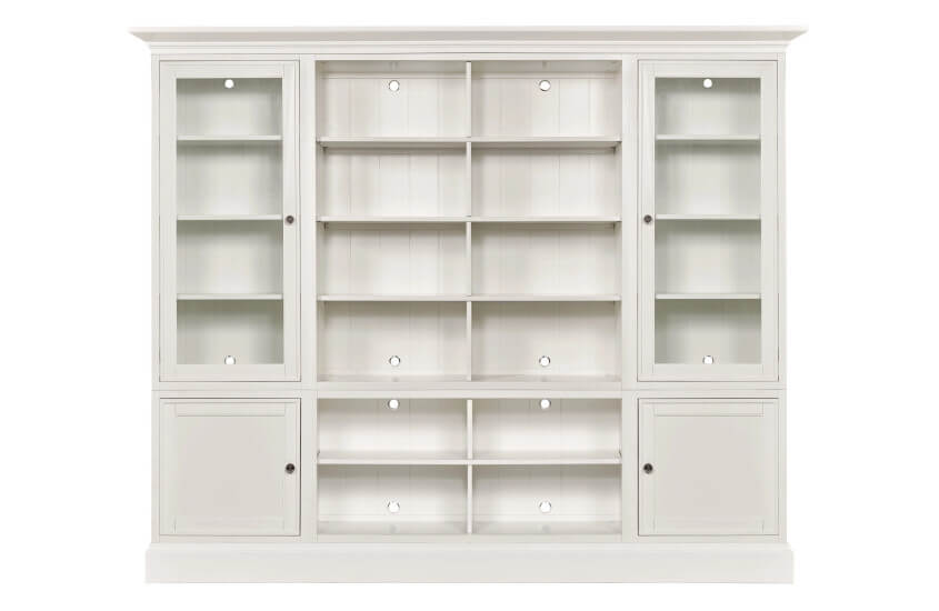HAMMARY QUAD BOOKCASE ENTERTAINMENT DISPLAY 267-400R