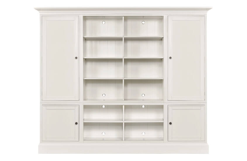 HAMMARY QUAD BOOKCASE ENTERTAINMENT DISPLAY 267-400R