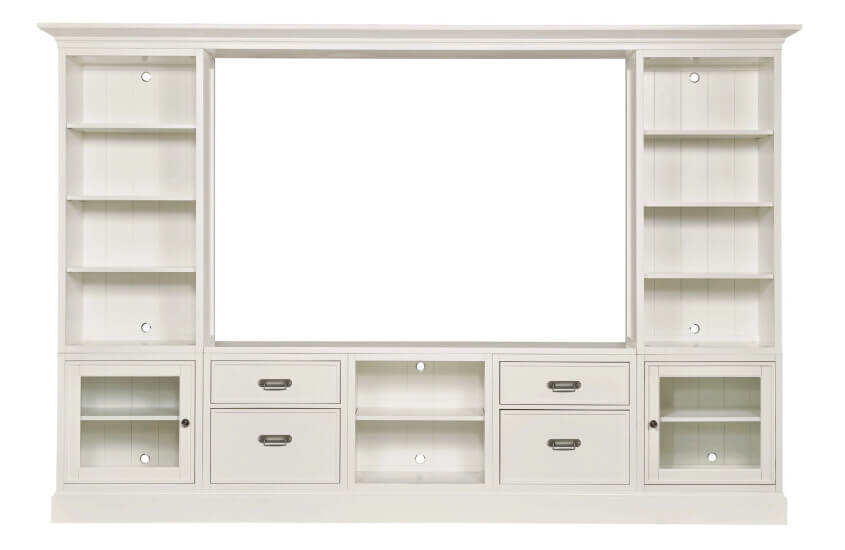 HAMMARY QUINTUPLE STORAGE ENTERTAINMENT WALL 267-500R