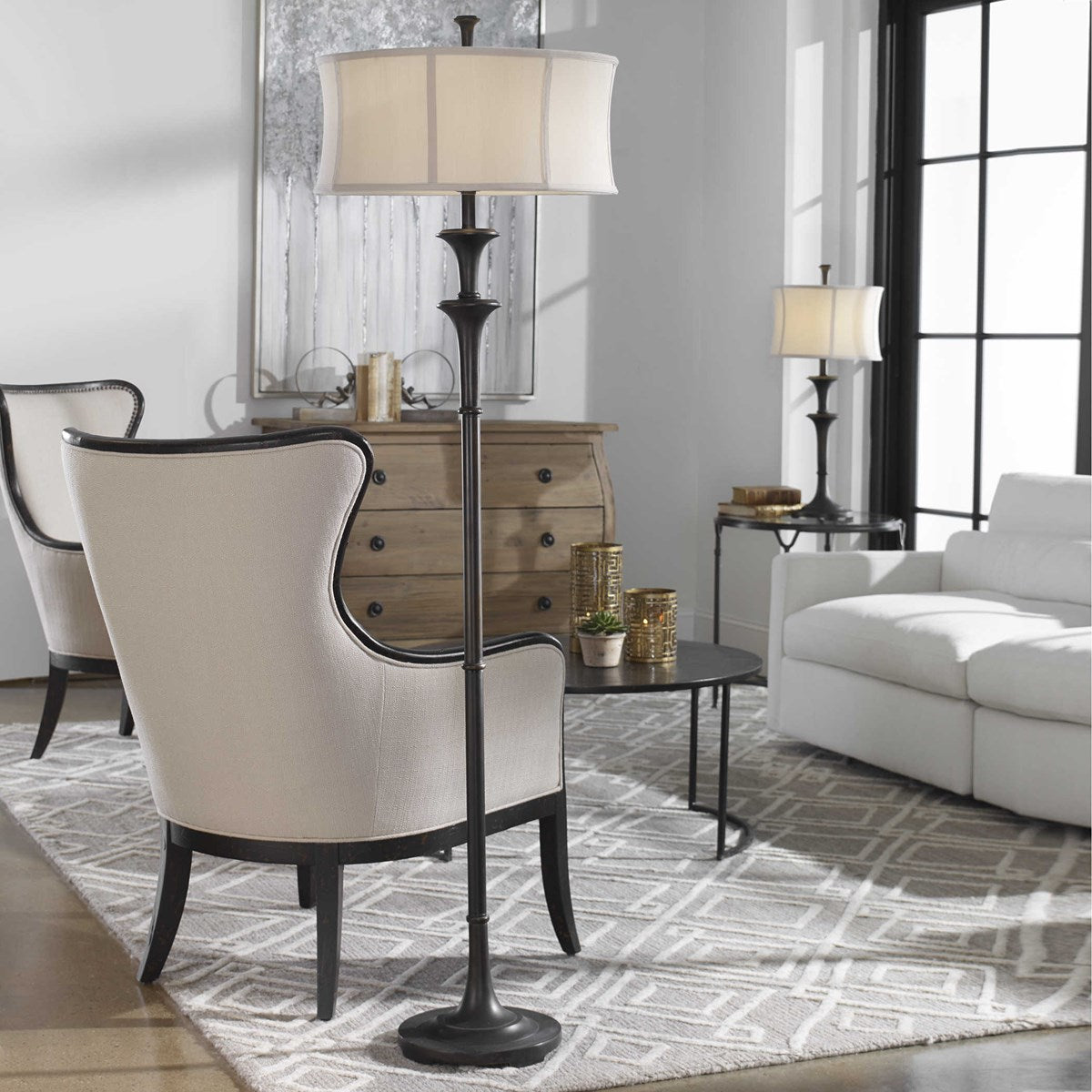Uttermost Brazoria Floor Lamp 28229-1