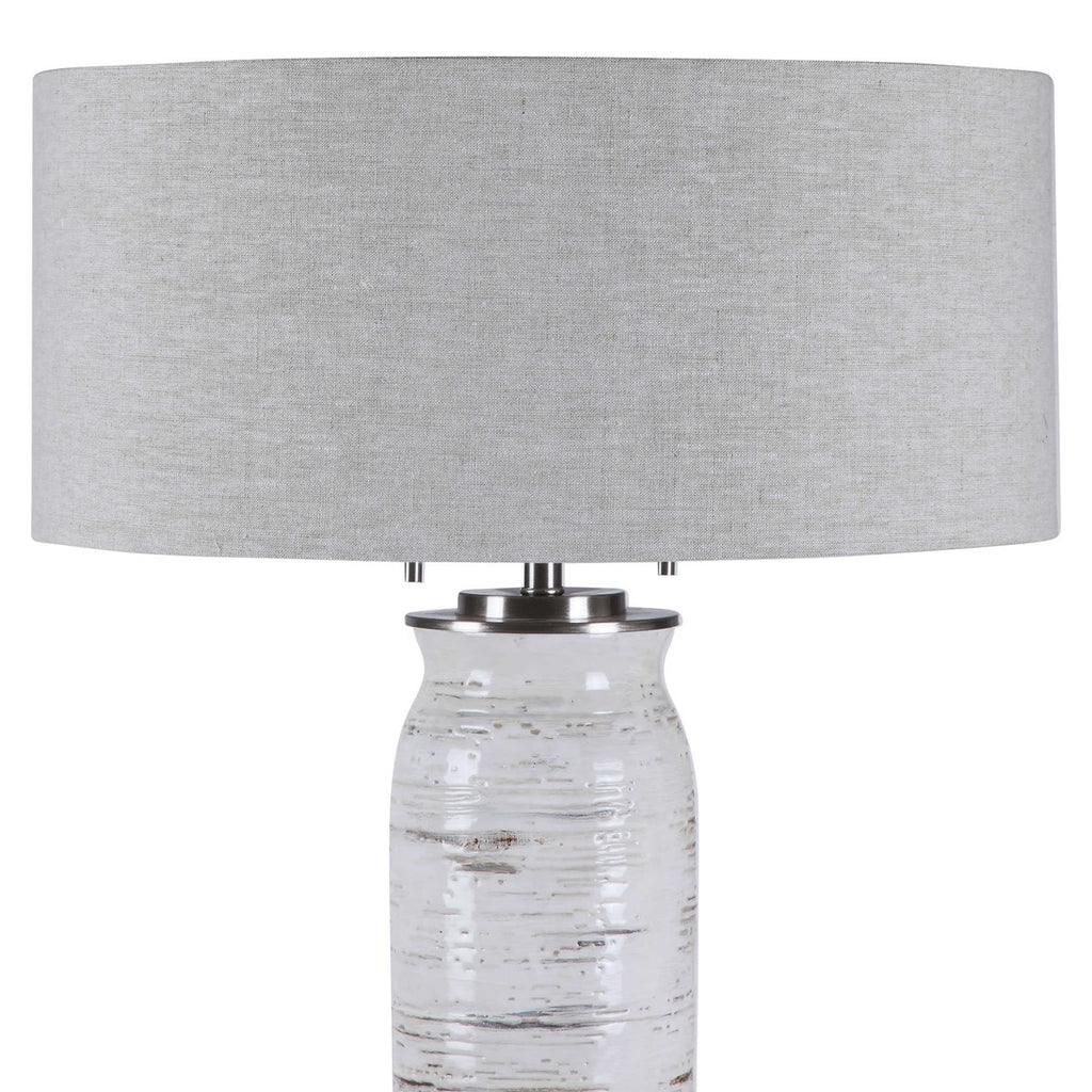 Uttermost Lenta White Table Lamp 28275