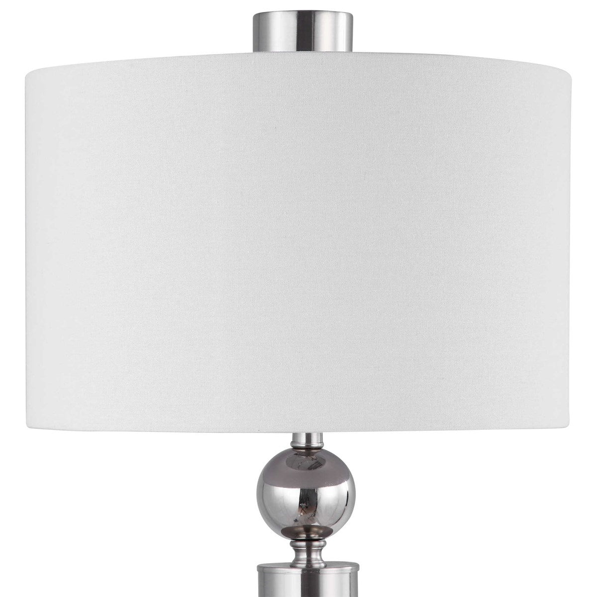 Uttermost Silverton Brushed Nickel Floor Lamp 28345