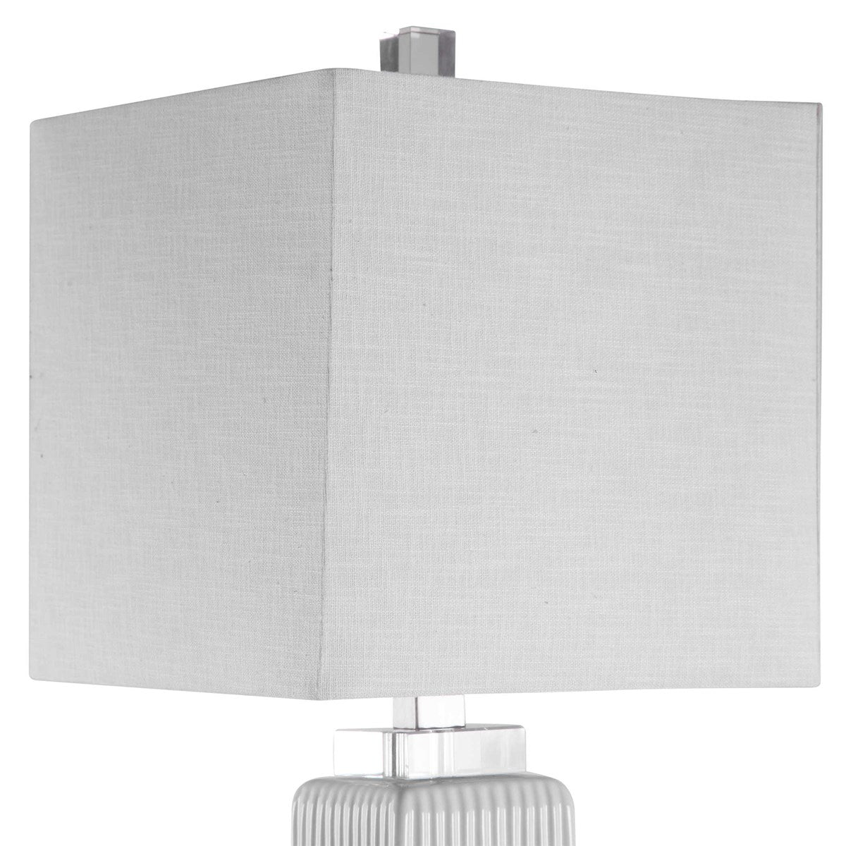 Uttermost Bennett White Buffet Lamp 28348-1