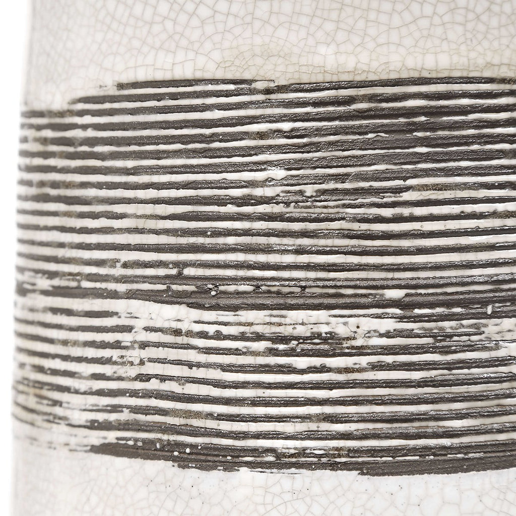 Uttermost Comanche White Crackle Table Lamp 28392-1