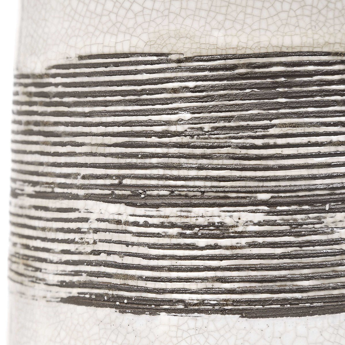 Uttermost Comanche White Crackle Table Lamp 28392-1