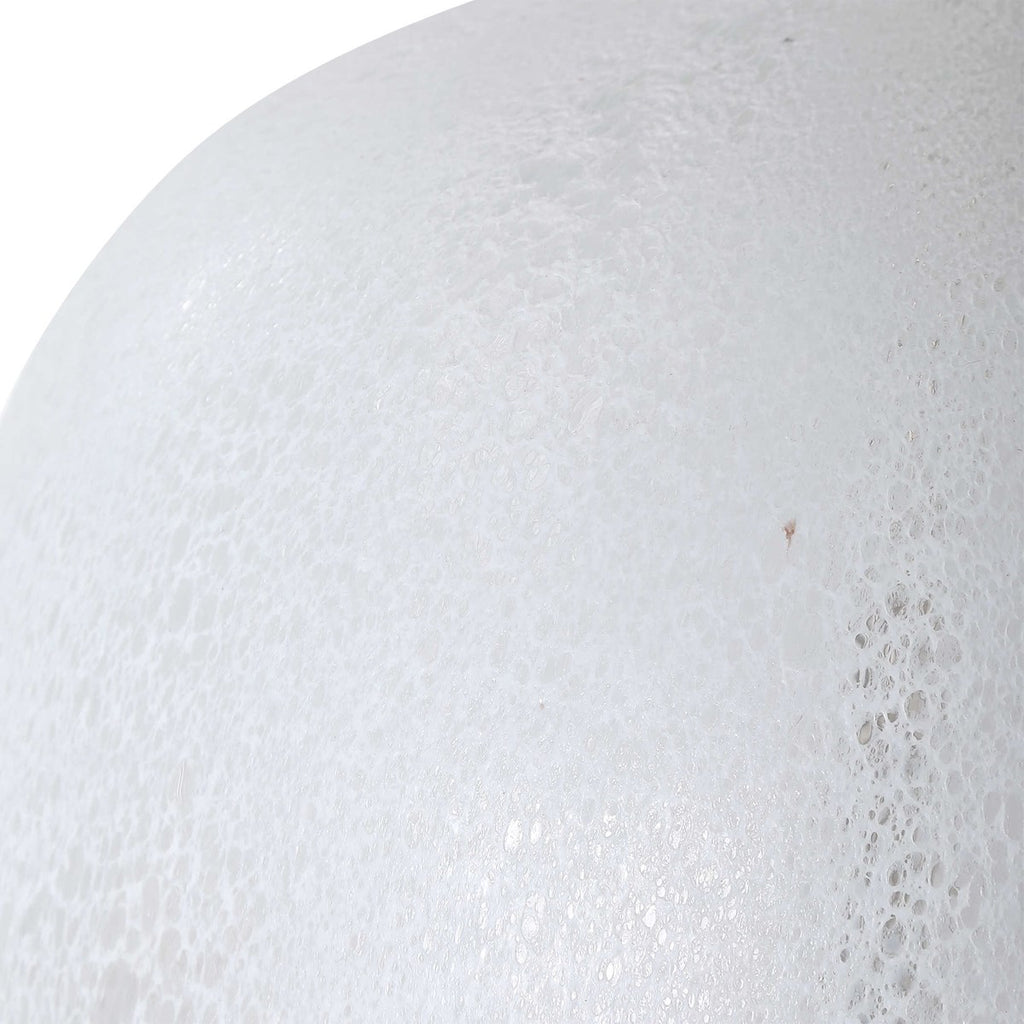 Uttermost Whiteout Mottled Glass Table Lamp 28469-1