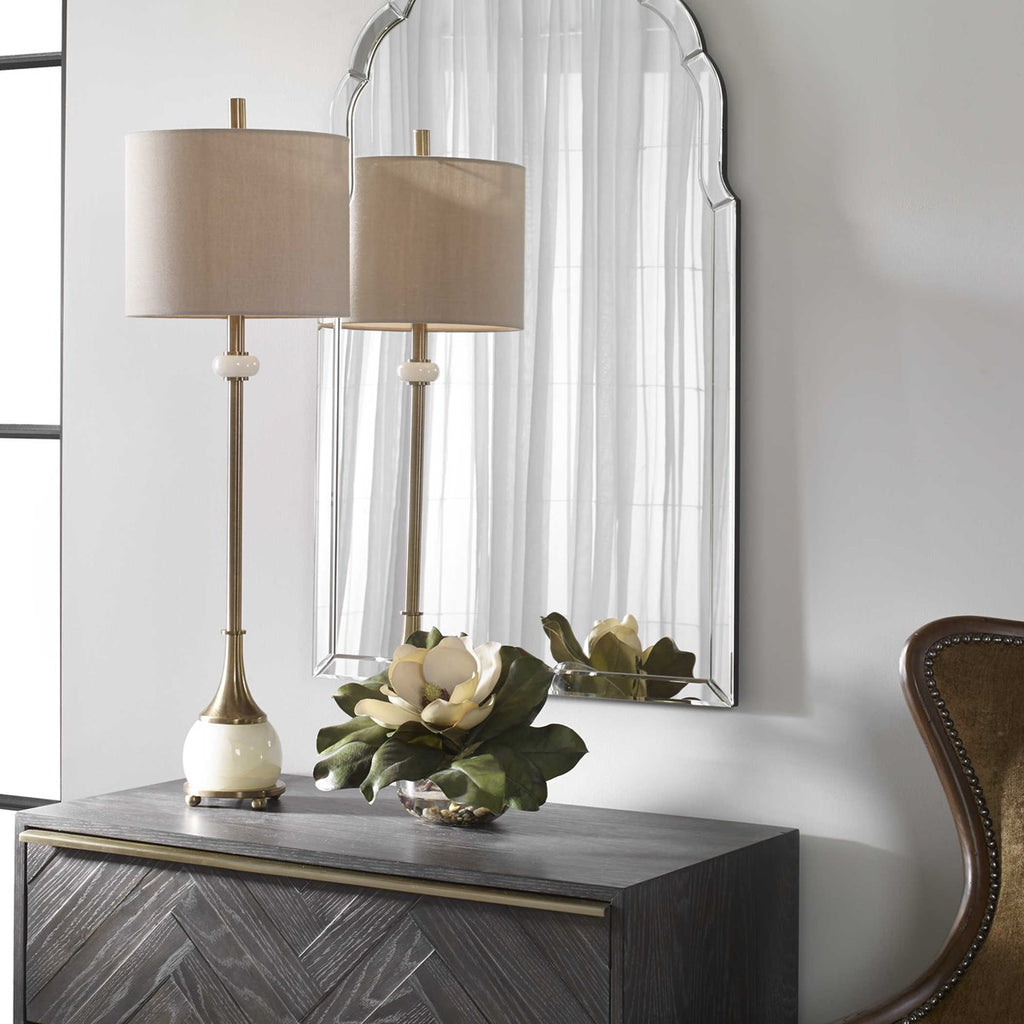 Uttermost Natania Plated Brass Buffet Lamp 29687-1