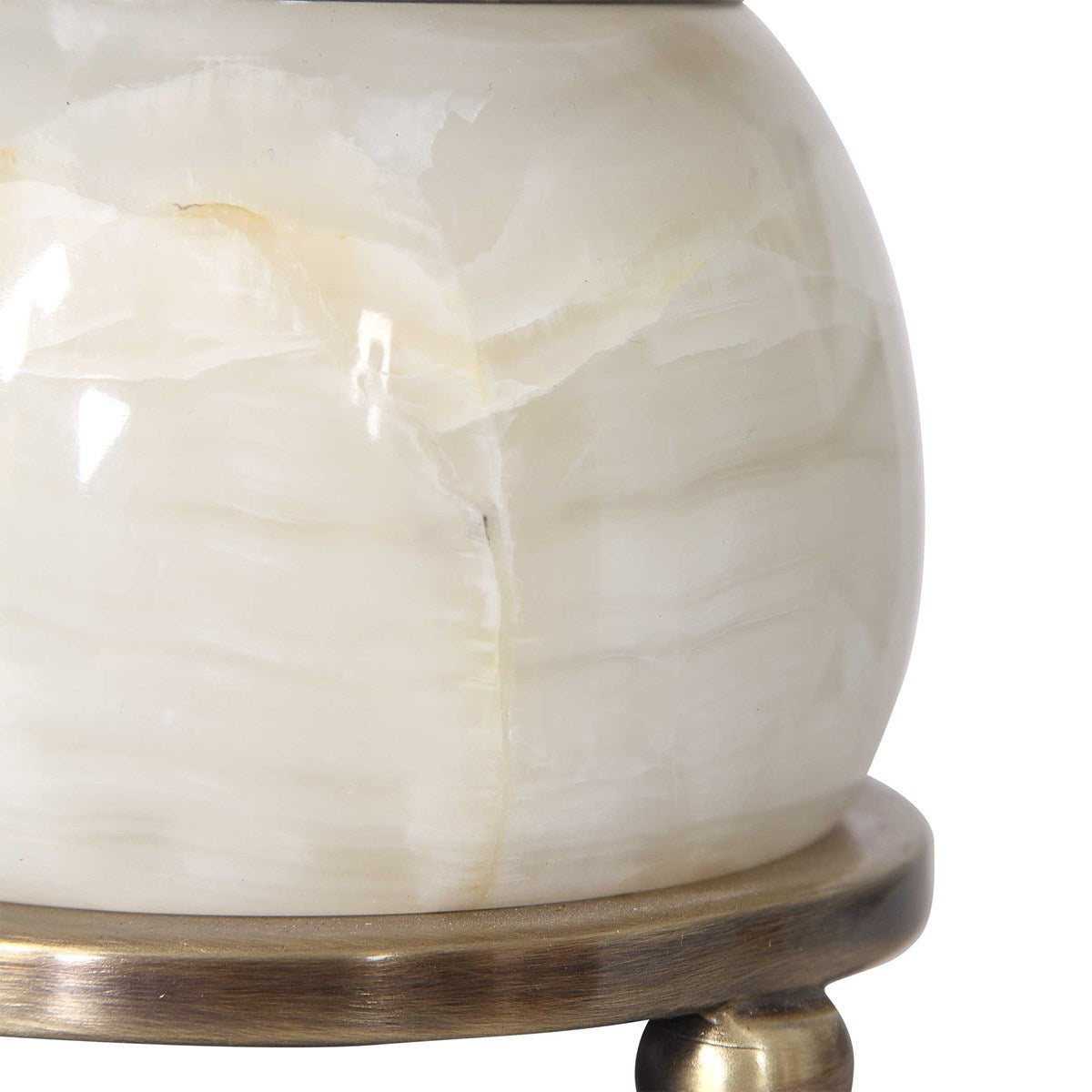 Uttermost Natania Plated Brass Buffet Lamp 29687-1