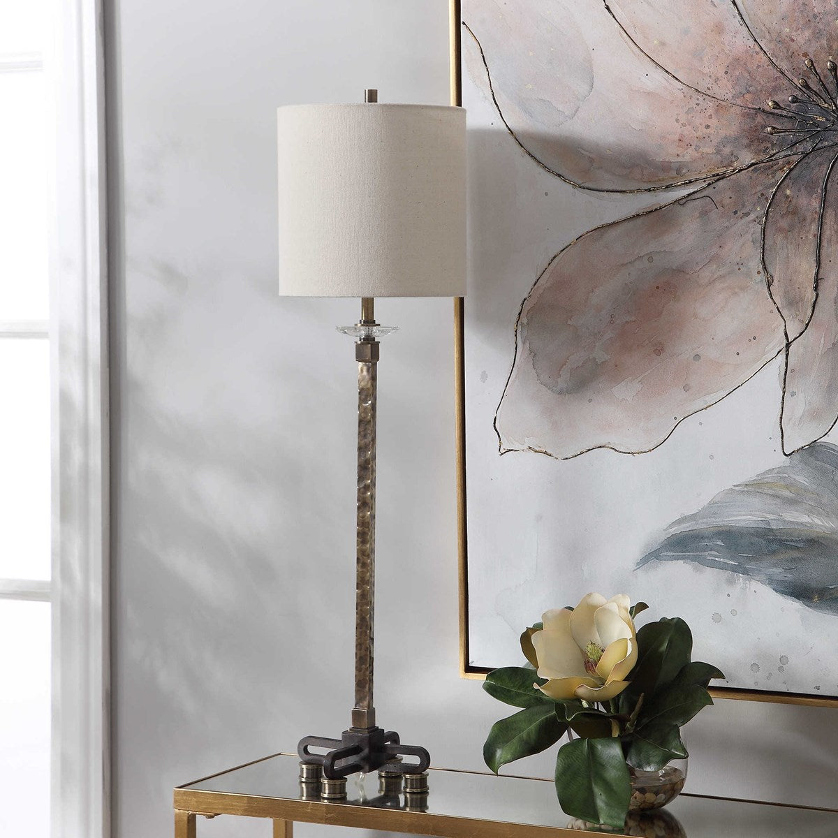 Uttermost Parnell Industrial Buffet Lamp 29690-1